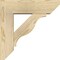 Ekena Millwork Funston Slat Rough Sawn Bracket w/ Offset Brace, Douglas Fir, 6"W x 18"D x 18"H BKT0604X18X18FST06RDF - alternate 4